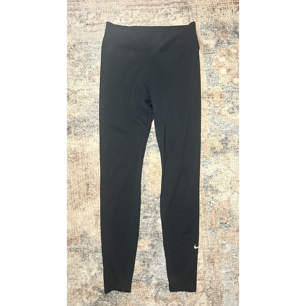 Nike Dri-FIT Moisture Wicking Athletic Ankle Leggings Black Women's Size S